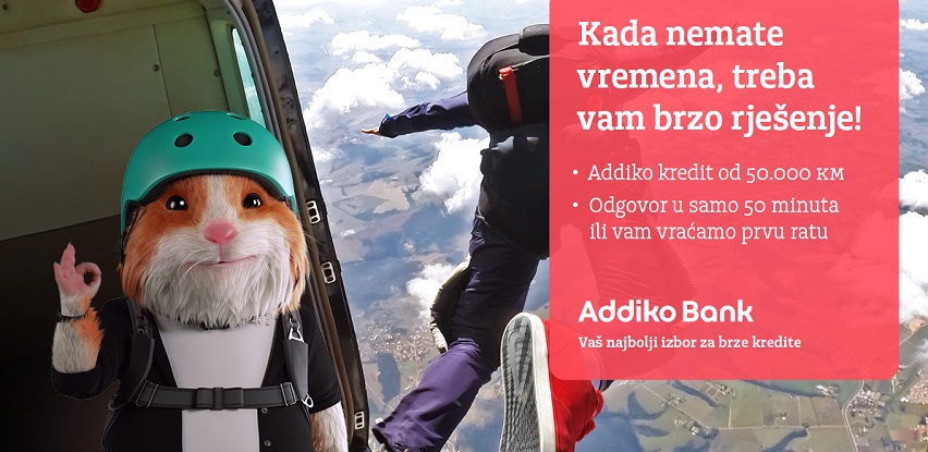 Nova kampanja kredita Addiko Bank Sarajevo: 