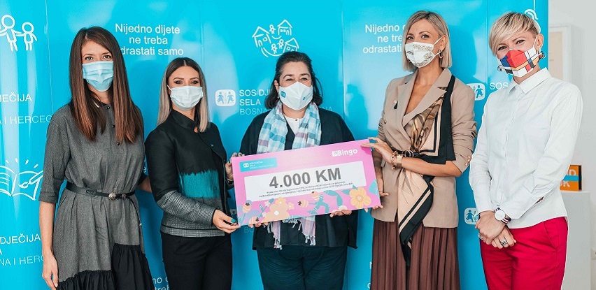 CHICovnik i  Bingo donirali 4.000 KM za ljetovanje djece iz SOS porodica