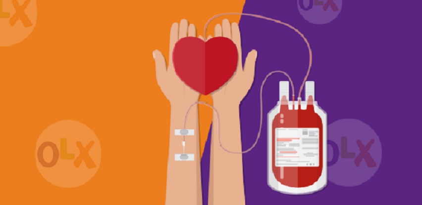 Budite dijelom OLX akcije darivanja krvi od 15.07.2021.-15.08.2021. godine