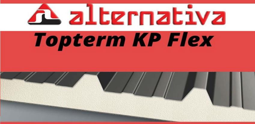 Topterm KP Flex temoizolacioni panel idealan za krovove sa blagim nagibom