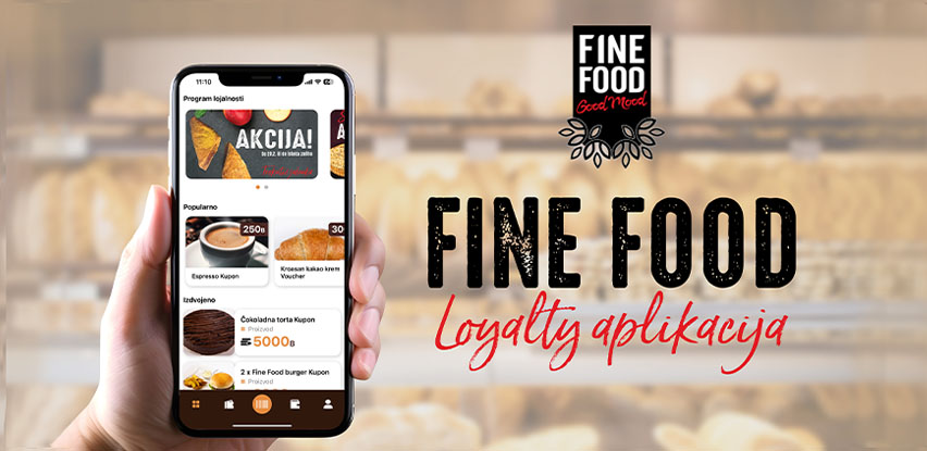 Fine Food Loyalty Mobilna Aplikacija