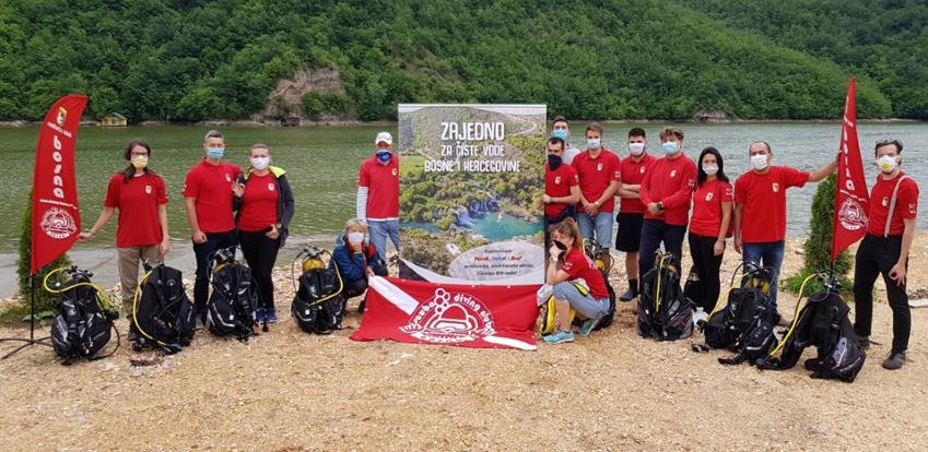 'Zajedno za čiste vode BiH' akcija na rijeci Drini kod Višegrada
