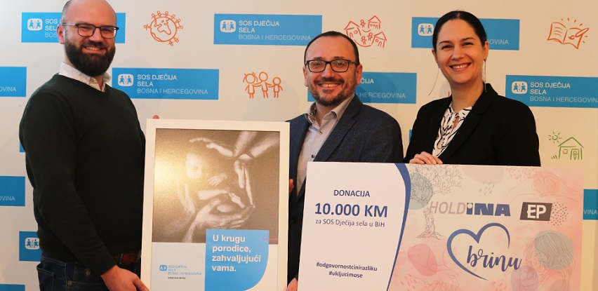 Holdina i Energopetrol donirale 10.000 KM SOS Dječijim selima u BiH