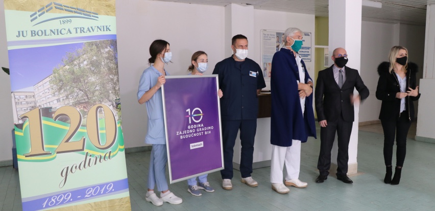 Telemach Kantonalnoj bolnici Travnik donira opremu vrijednu 30.000 KM
