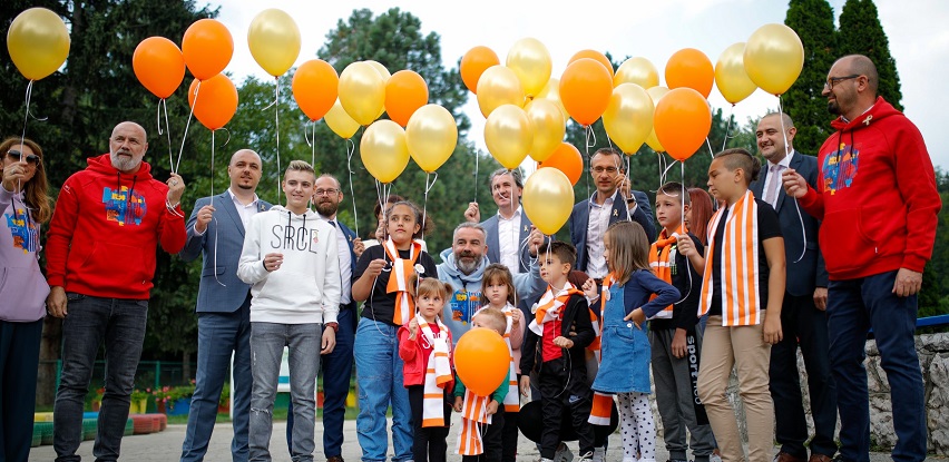Udruženje Srce za djecu oboljelu od raka, BH Telecom i Sergej Barbarez 