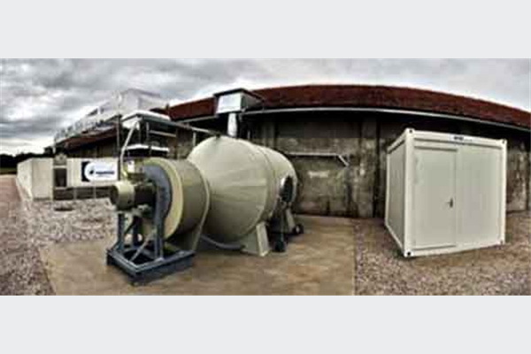 Biofilter za čišćenje zraka uređaja za kompostiranje